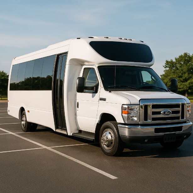 Cleveland Shuttle Bus Rentals 20 Passenger Shuttle Bus