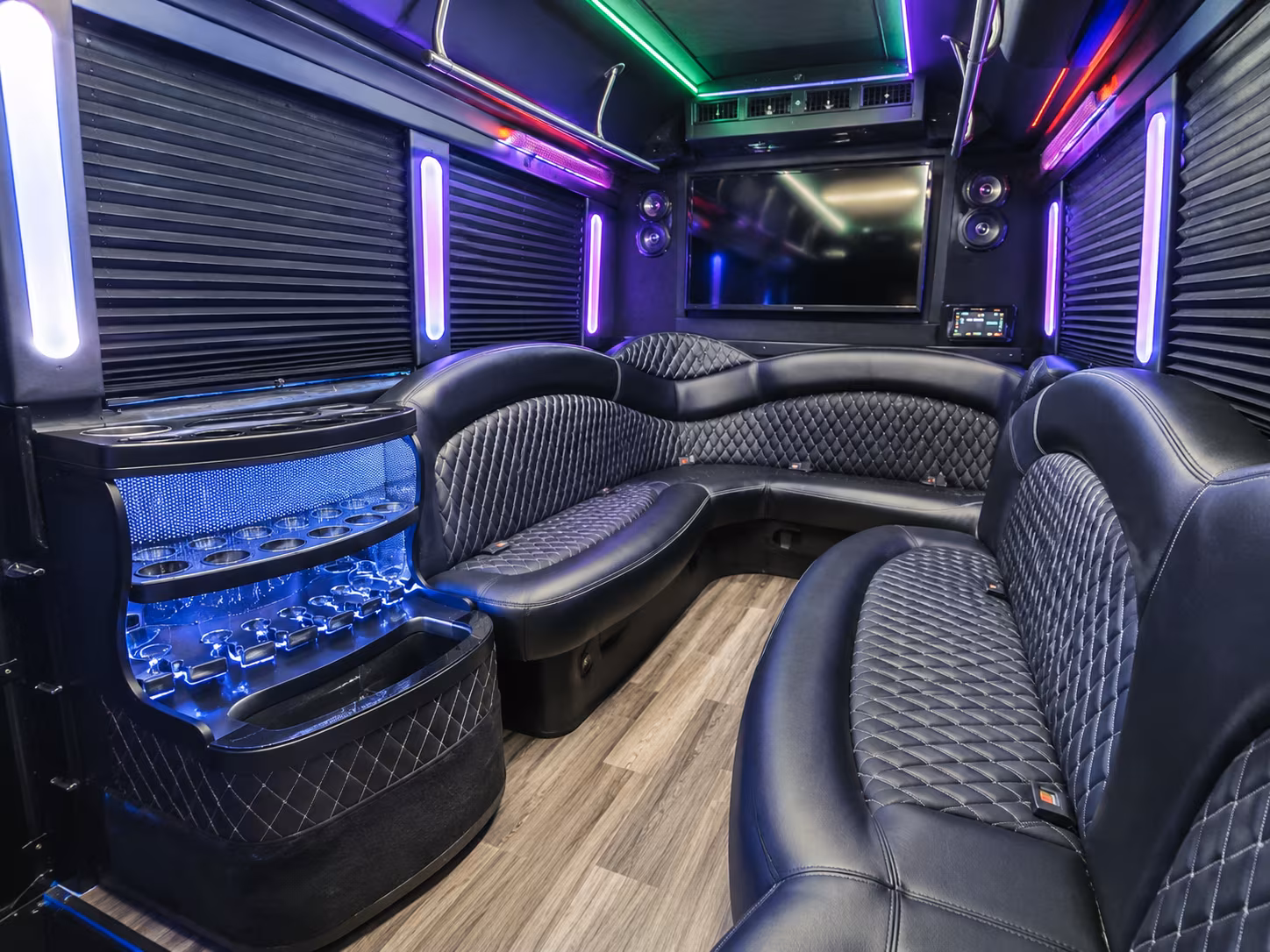 affordable cleveland prom party bus prices split across your group
