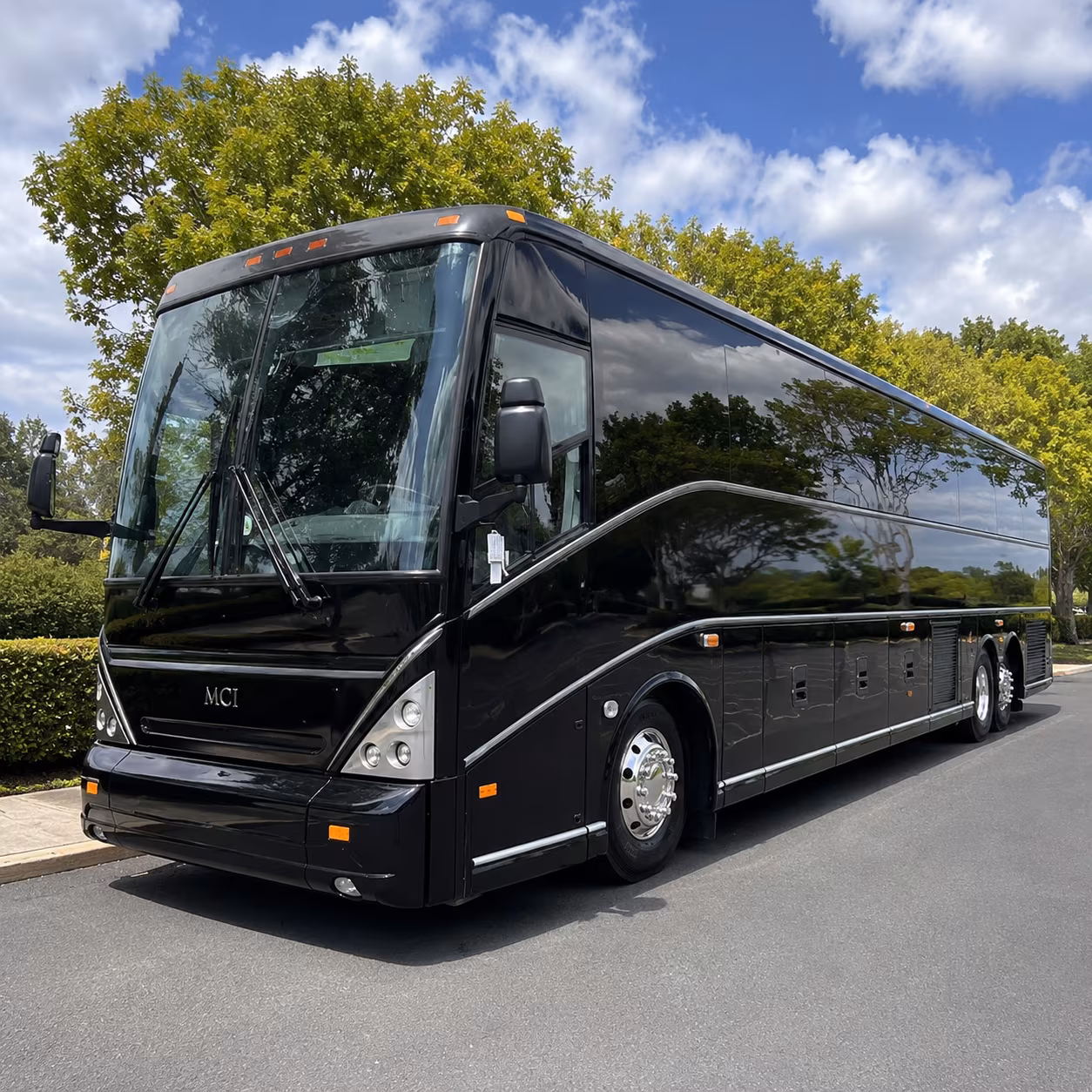 cleveland bus rental service area