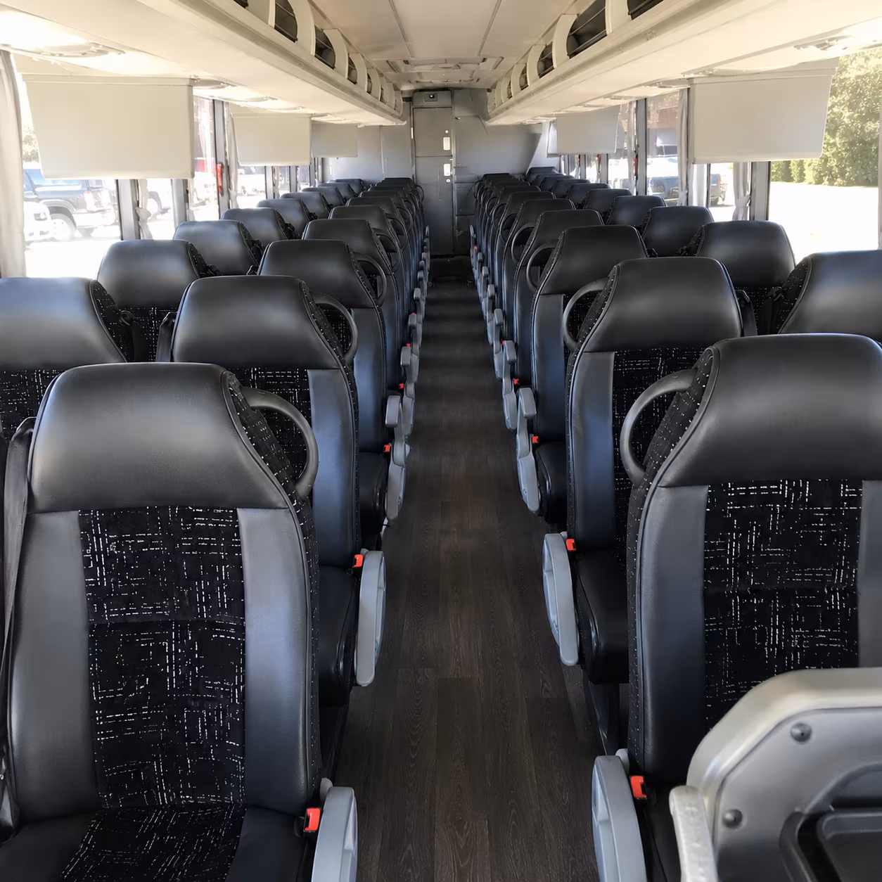 cleveland charter bus interior gallery