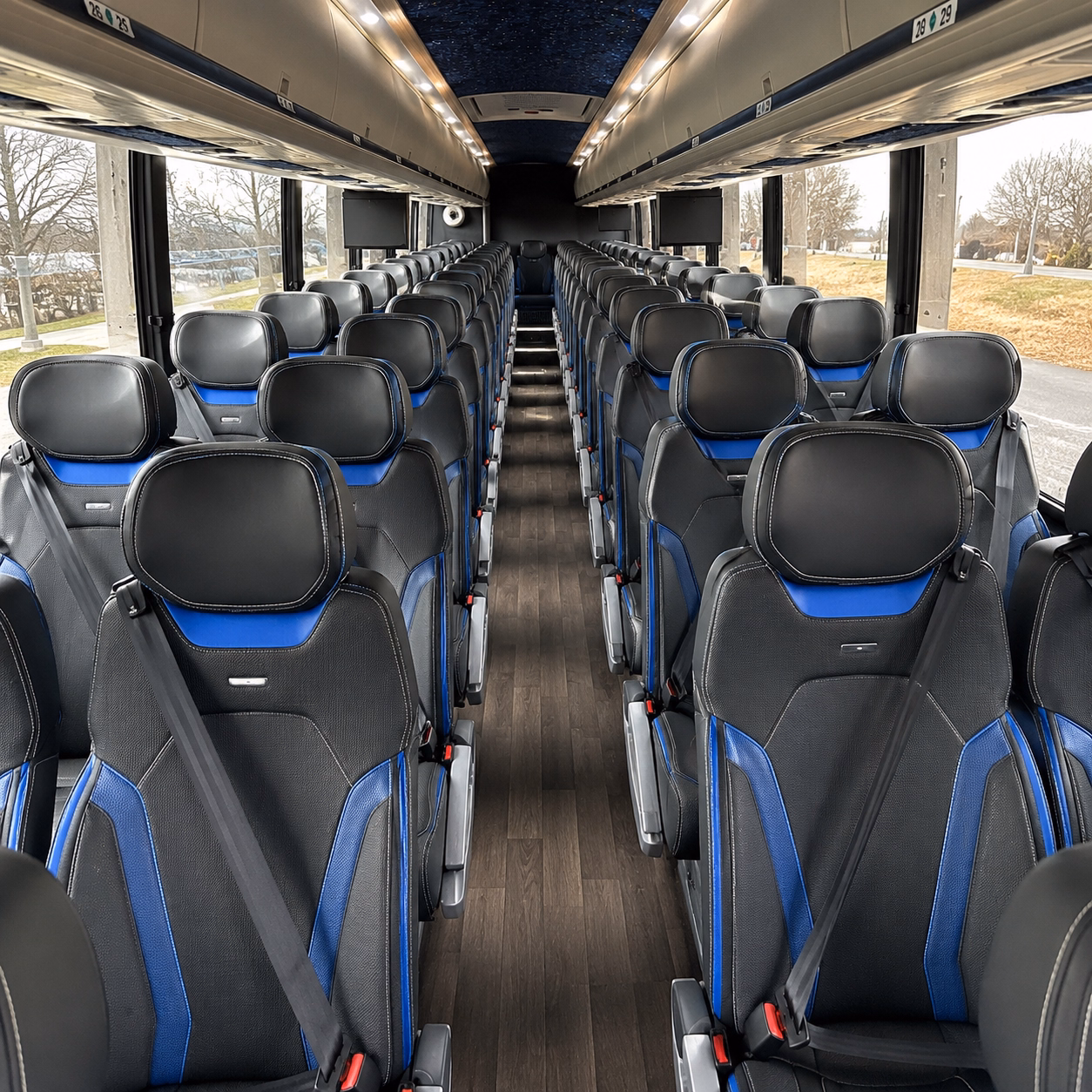 cleveland charter bus